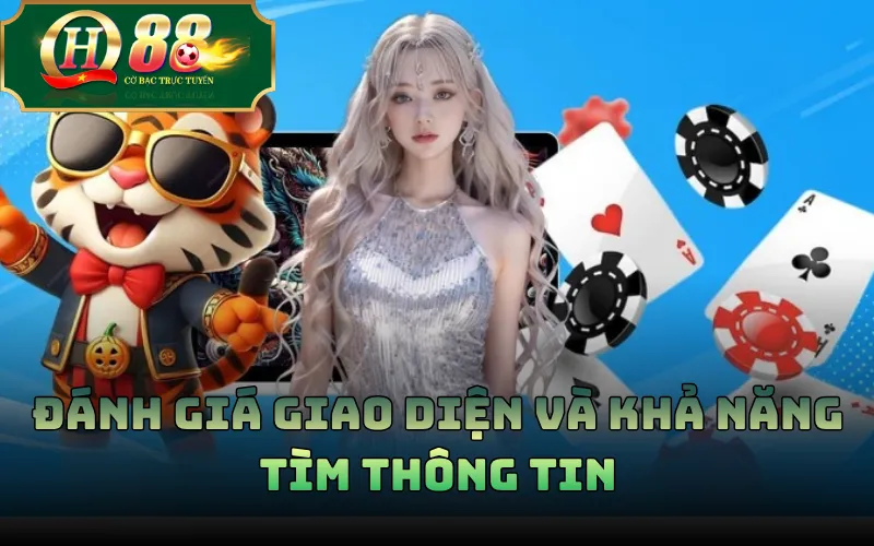 Đánh Giá QH88: Giao Diện, Sản Phẩm, Giao Dịch Và Hỗ Trợ 2 Đánh giá giao diện và khả năng tìm thông tin